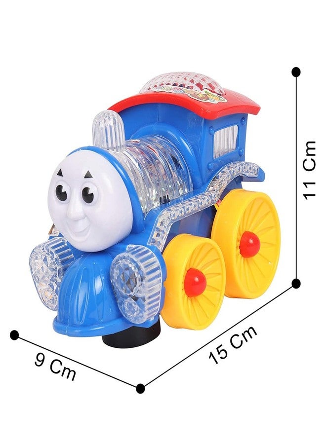 Manos Toy Train Set with Lights and Sounds, Multicolour Toy for Kids loco Train Toy Pack of 1 - Image 3